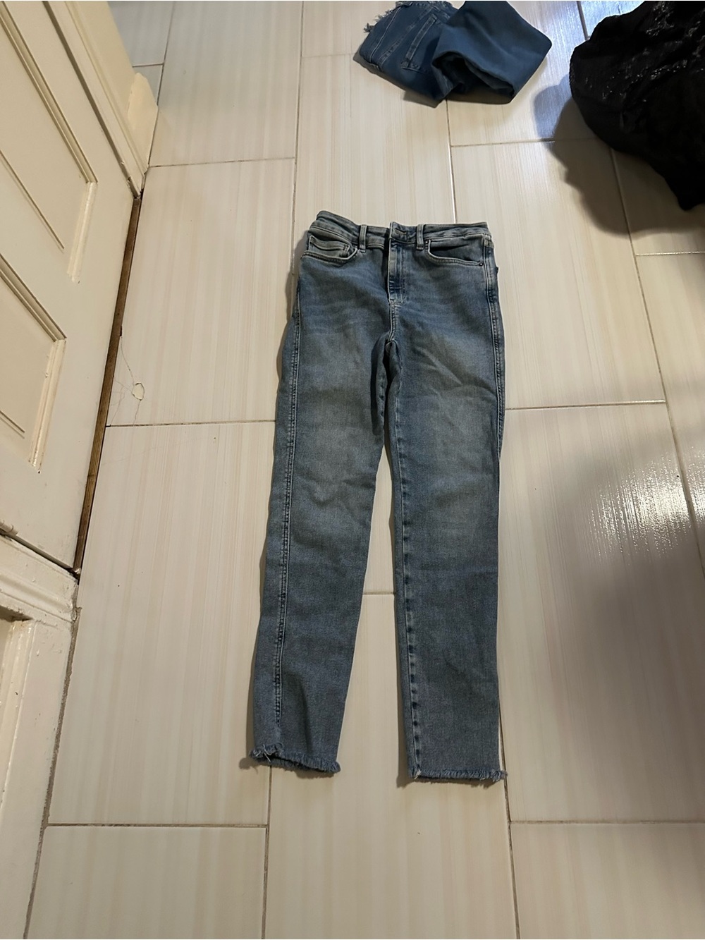 We The Free Slim Straight Light Blue Women's Jeans